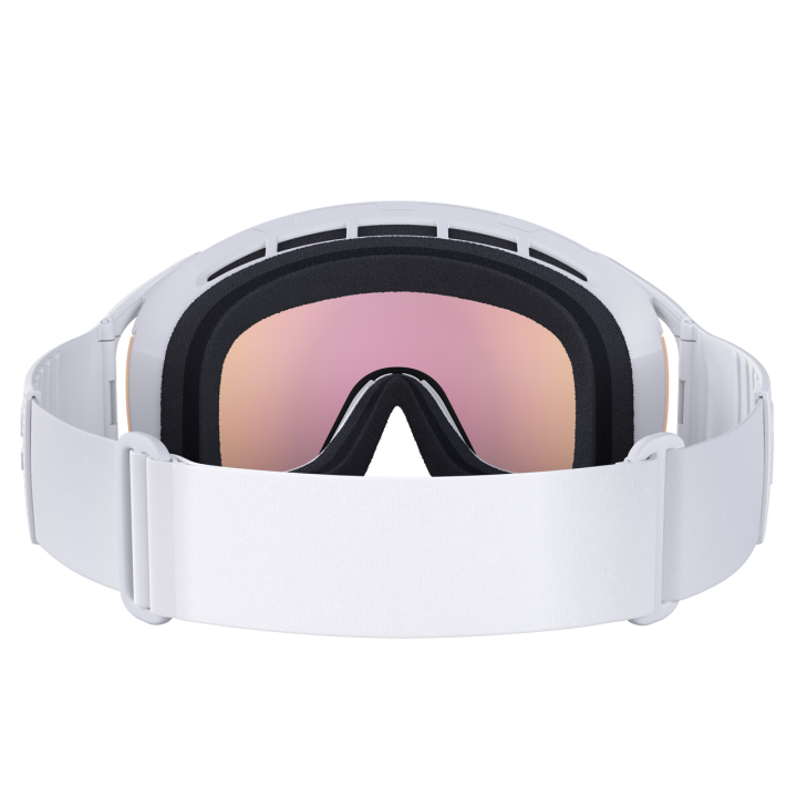 GOGLE NARCIARSKIE POC ZONULA Hydrogen White/Partly Sunny Orange 2026