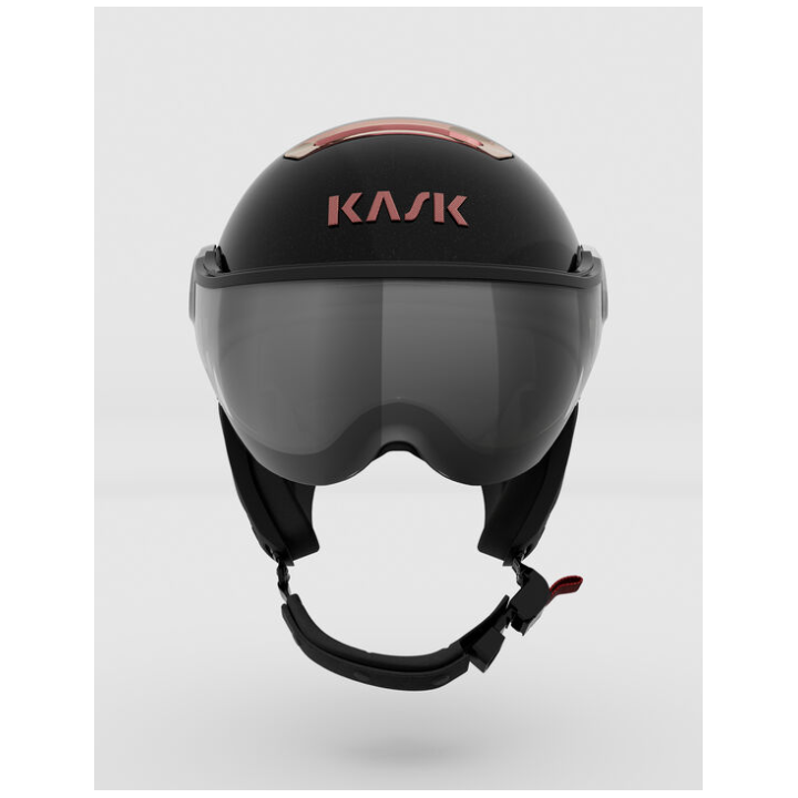 Kask narciarski KASK Chrome Photo Mirror Visor Black/Pink Gold