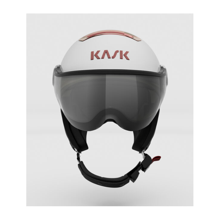 Kask narciarski KASK Chrome Photo Mirror Visor White/Pink Gold