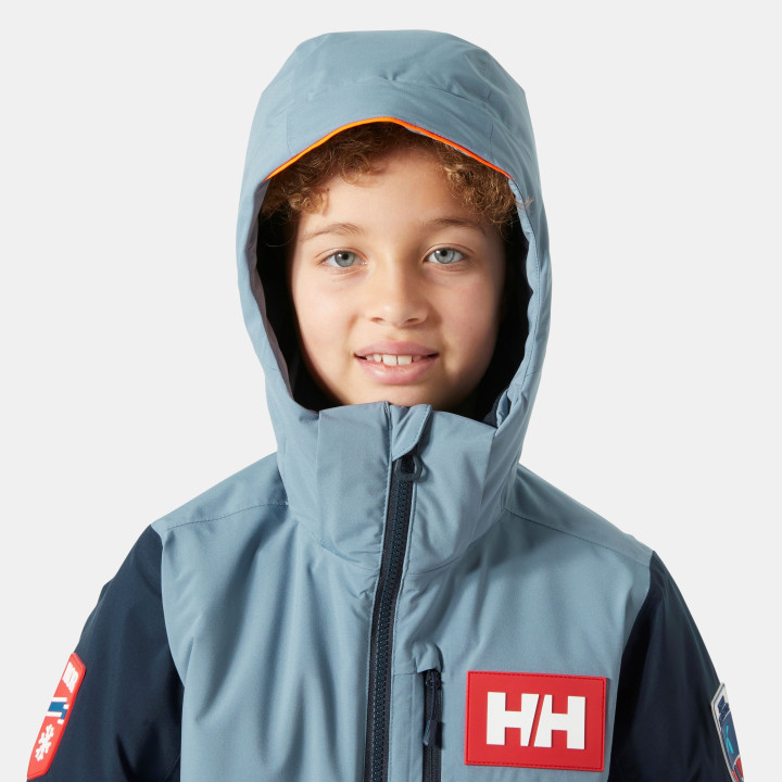 Kurtka narciarska HELLY HANSEN ELEVATE JACKET JR WASHED NAVY NSFA