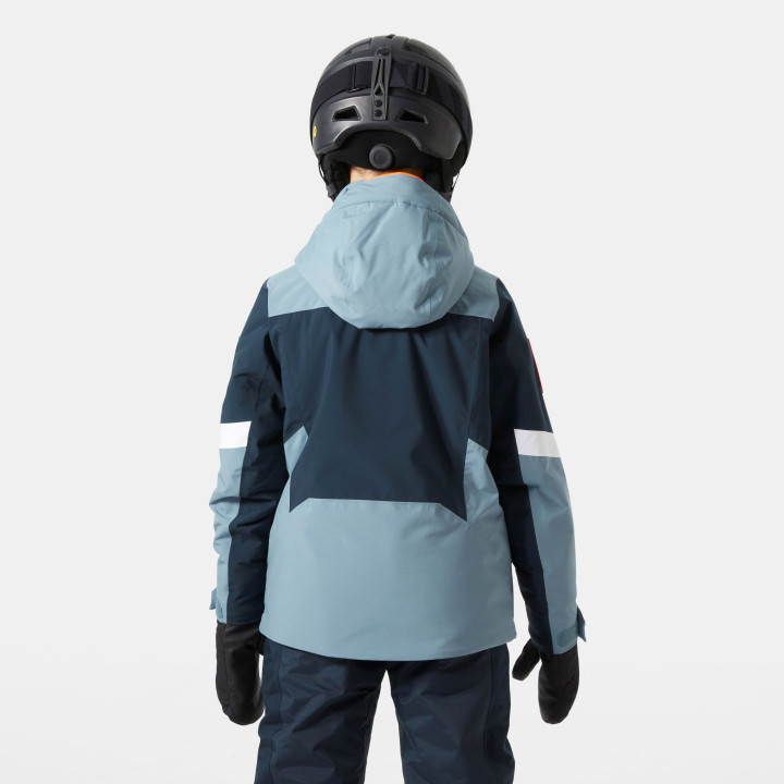 Kurtka narciarska HELLY HANSEN ELEVATE JACKET JR WASHED NAVY NSFA