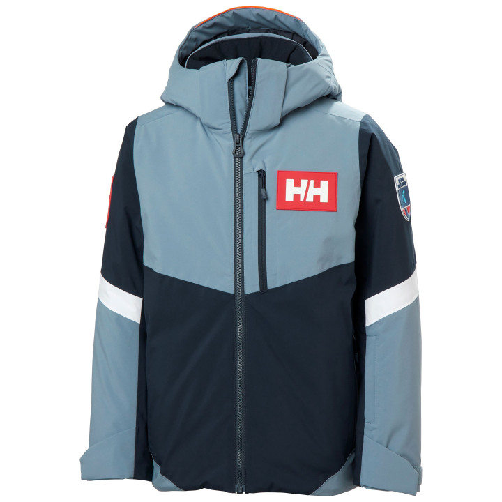 Kurtka narciarska HELLY HANSEN ELEVATE JACKET JR WASHED NAVY NSFA