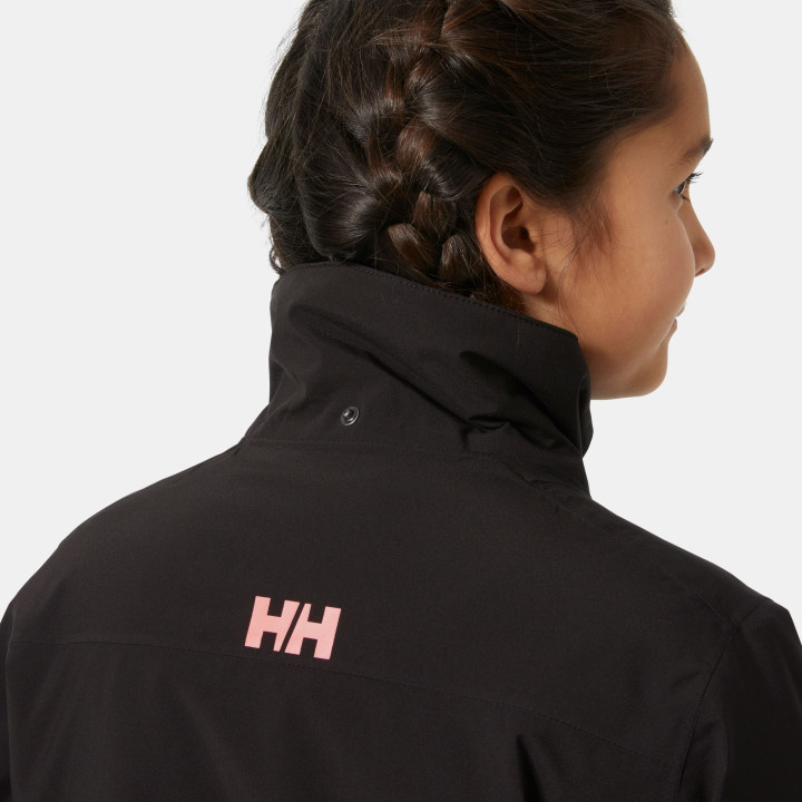 Kurtka narciarska HELLY HANSEN GIRL JEWEL JACKET JR BLACK