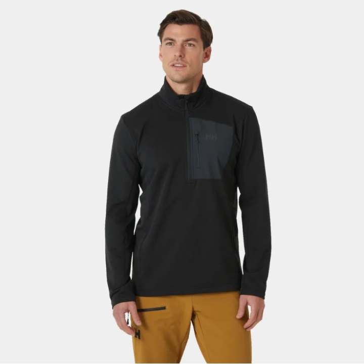 Bluza narciarska HELLY HANSEN VERSALITE 1/2 ZIP FLEECE Black