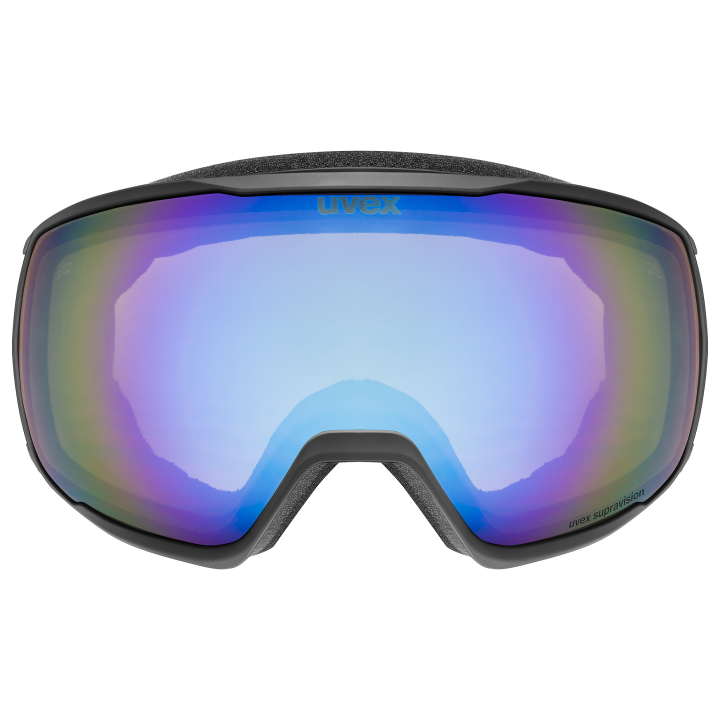 Gogle narciarskie UVEX VICTORIOUS FM Black matt dl/blue on green-clear S2 2026