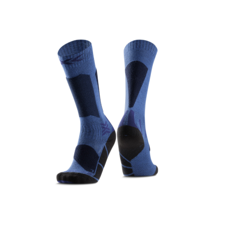 Skarpety junior X-Socks SKI DICOVER OTC JR BLUE/MARINE