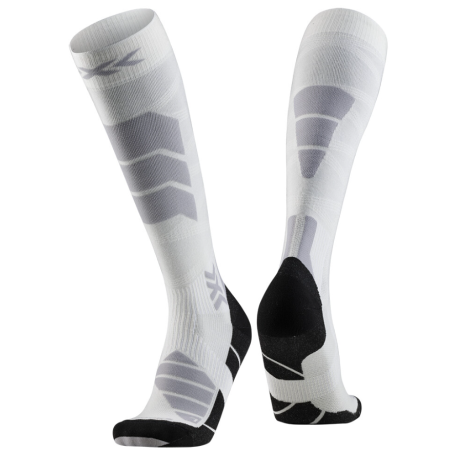 SKARPETY NARCIARSKIE X-SOCKS SKI EXPERT CASHMERE OTC White/Grey