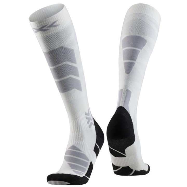 SKARPETY NARCIARSKIE X-SOCKS SKI EXPERT CASHMERE OTC White/Grey