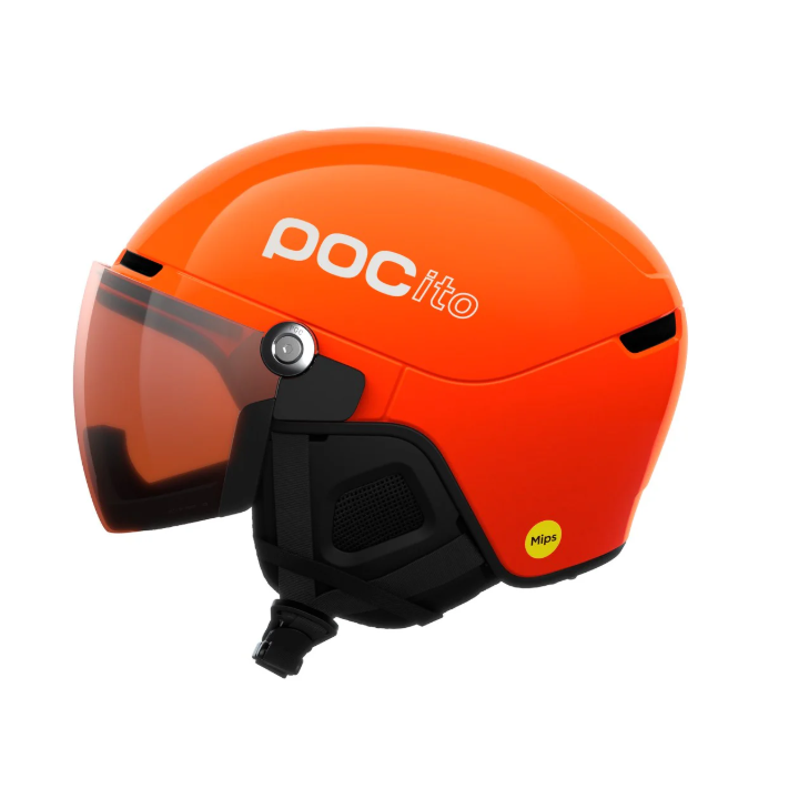 Kask narciarski POC POCito Obex Visior Fluorescent Orange 2026