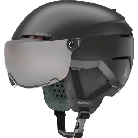 Kask narciarski ATOMIC SAVOR VISOR Jr Black 2026