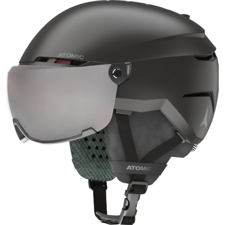Kask narciarski ATOMIC SAVOR VISOR Jr Black 2026