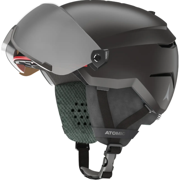 Kask narciarski ATOMIC SAVOR VISOR Jr Black 2026