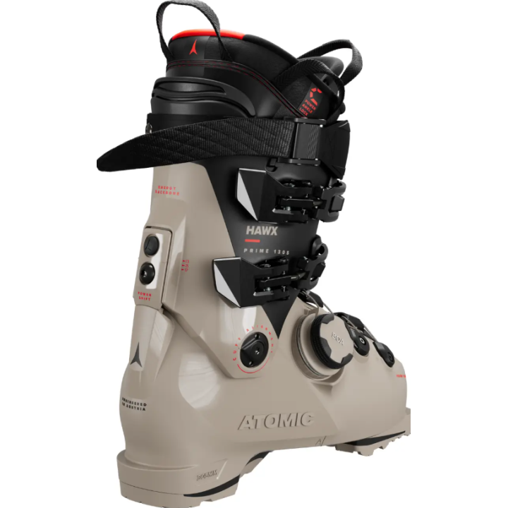 Buty narciarskie ATOMIAC HAWX PRIME 130 S BOA GW Cement/Black/Red 2026