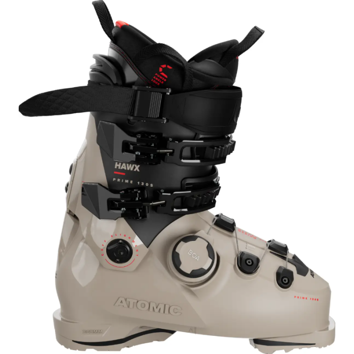 Buty narciarskie ATOMIAC HAWX PRIME 130 S BOA GW Cement/Black/Red 2026