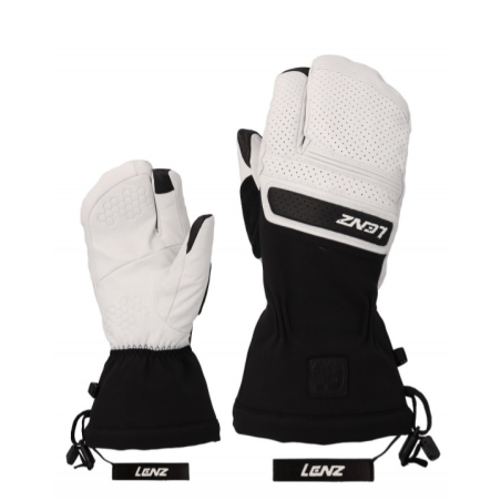 RĘKAWICE LENZ THINK ABOUT LOBSTER W White/Black