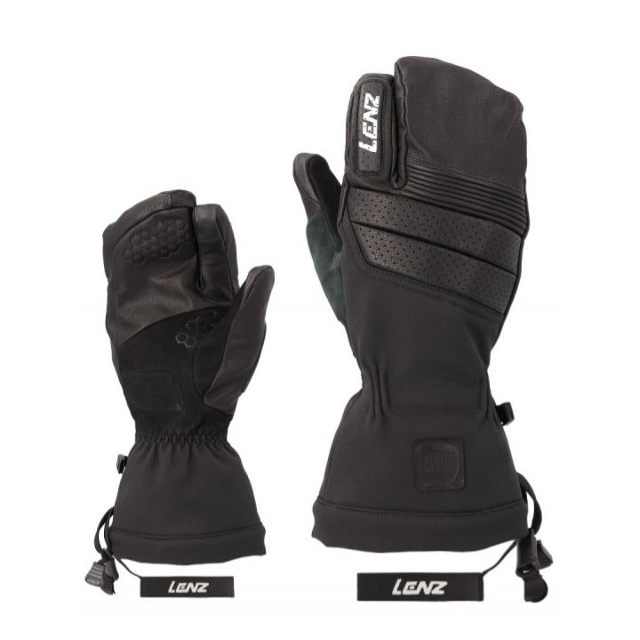 RĘKAWICE LENZ THINK ABOUT LOBSTER M Black