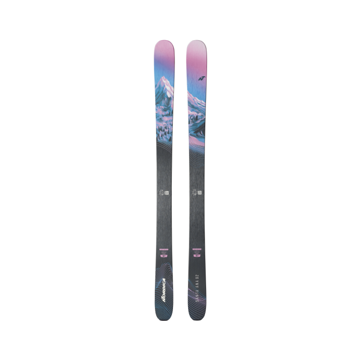 NARTY NORDICA SANTA ANA 92 (FLAT) Lavender/Blue/Black 2027