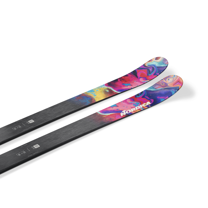 NARTY NORDICA UNLEASHED 90 (FLAT) Pink/Yellow 2027