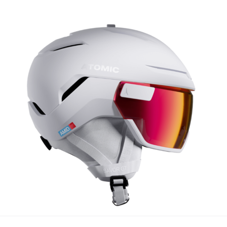 KASK NARCIARSKI ATOMIC SAVOR GT AMID VISOR PHOTO White Heather 2027