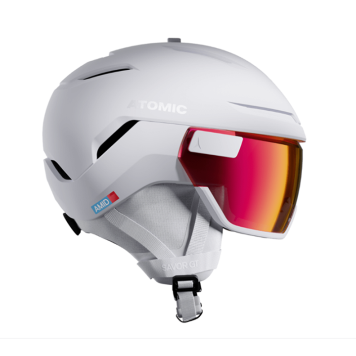 KASK NARCIARSKI ATOMIC SAVOR GT AMID VISOR PHOTO White Heather 2027