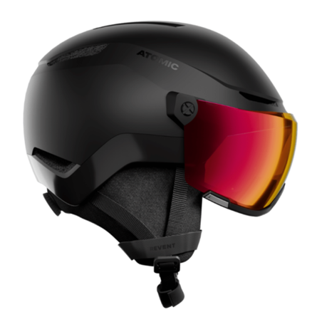 KASK NARCIARSKI ATOMIC REVENT VISOR PHOTO Black 2027