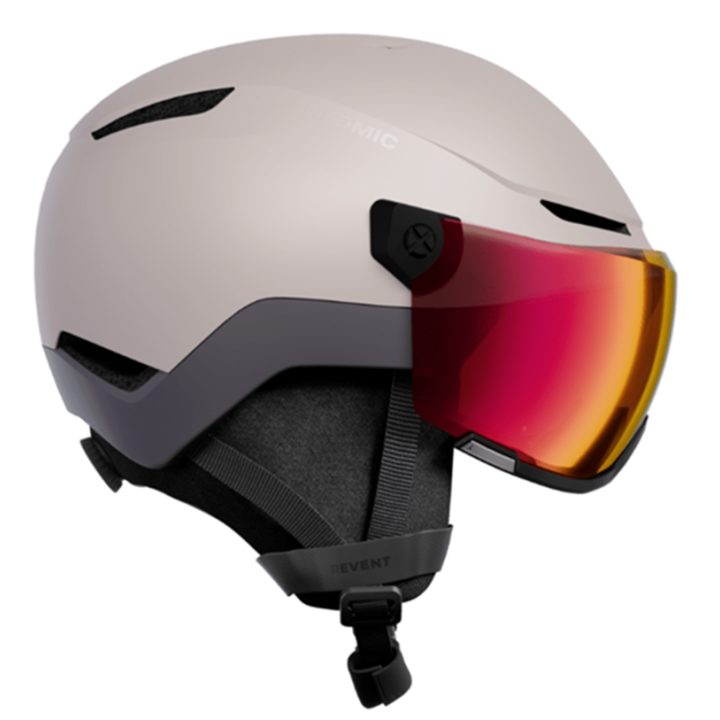 KASK NARCIARSKI ATOMIC REVENT VISOR PHOTO Dust 2027