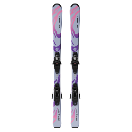 NARTY SALOMON QST JR COSMIC SKY M + C5 GW J75 Cosmic Sky/Pastel Pink 2027