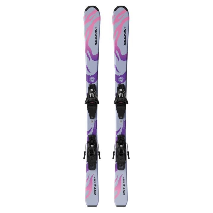 NARTY SALOMON QST JR COSMIC SKY M + C5 GW J75 Cosmic Sky/Pastel Pink 2027