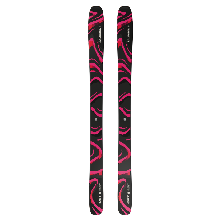 NARTY SALOMON QST 106 (FLAT) Black/Equipe Red 2027