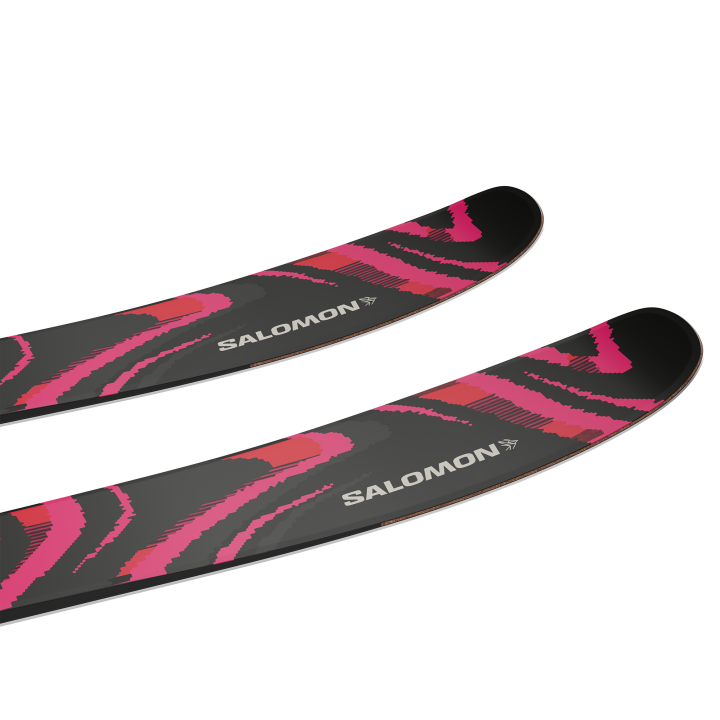 NARTY SALOMON QST 106 (FLAT) Black/Equipe Red 2027