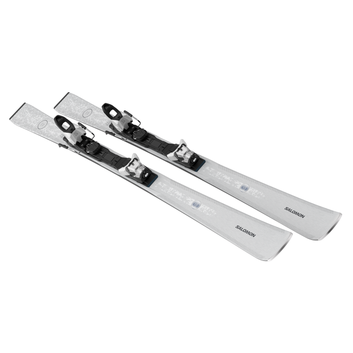 NARTY SALOMON S/MAX N°8 SILVER + M10 GW L8 Silver Met./Glitter 2027