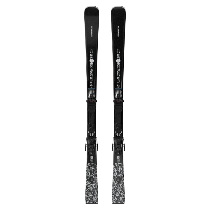 NARTY SALOMON S/MAX N°8 BLACK + M10 GW L8 Black/Glitter 2027