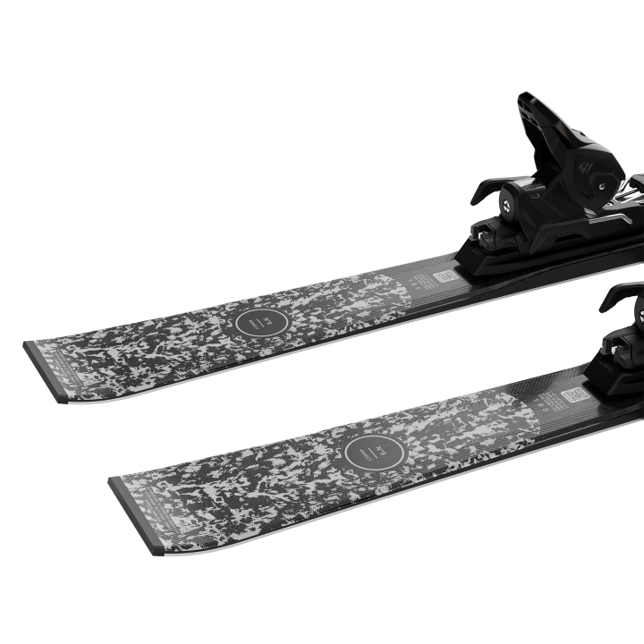 NARTY SALOMON S/MAX N°8 BLACK + M10 GW L8 Black/Glitter 2027