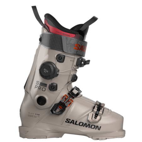 BUTY NARCIARSKIE SALOMON S/PRO ALPHA C BOA 110 Roasted Cashew/Black 2027