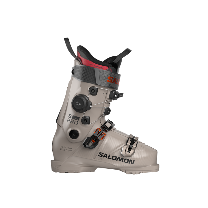 BUTY NARCIARSKIE SALOMON S/PRO ALPHA C BOA 110 Roasted Cashew/Black 2027