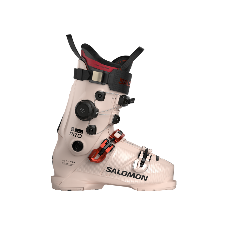 BUTY NARCIARSKIE SALOMON S/PRO ALPHA C BOA 115 W Lilac Ash/Black 2027