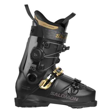 BUTY NARCIARSKIE SALOMON S/PRO ALPHA C BOA 95 W Black/Gold Met. 2027