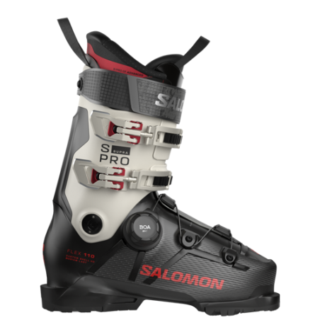 BUTY NARCIARSKIE SALOMON S/PRO SUPRA S BOA 110 Black/Gray Aurora 2027