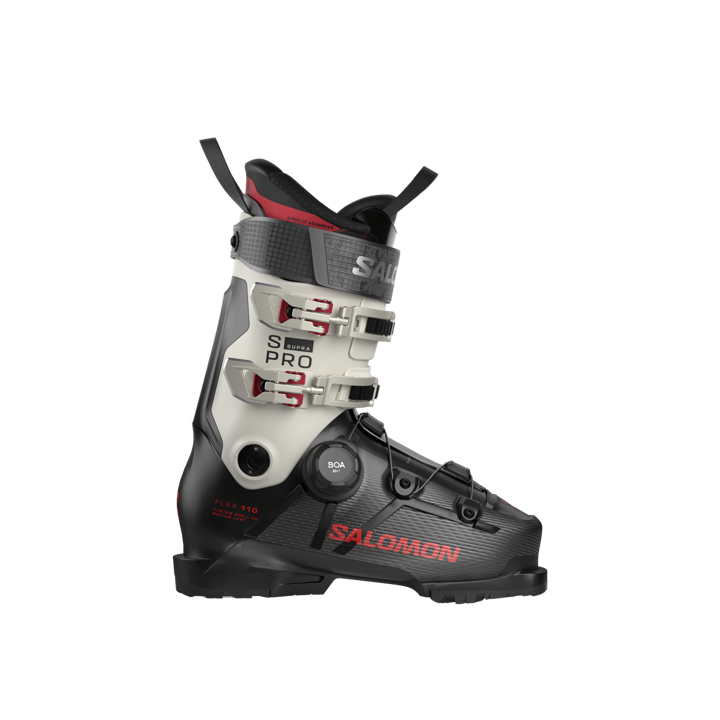 BUTY NARCIARSKIE SALOMON S/PRO SUPRA S BOA 110 Black/Gray Aurora 2027
