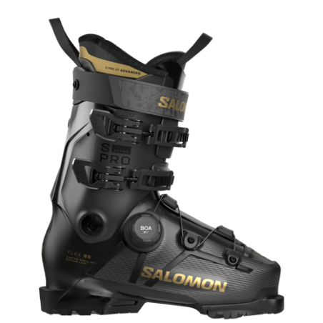 BUTY NARCIARSKIE SALOMON S/PRO SUPRA S BOA 95 W Black/Beluga Met. 2027