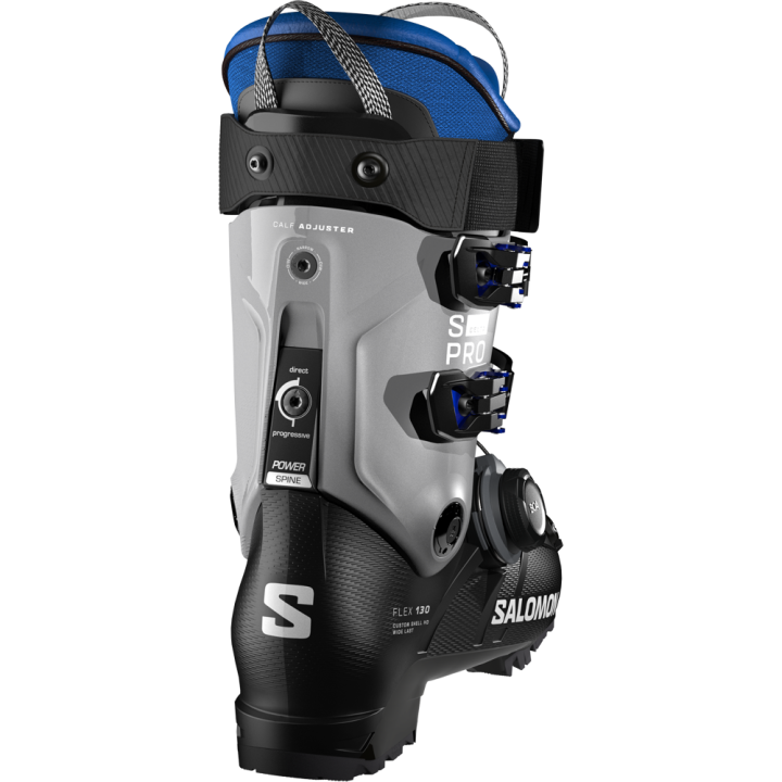 BUTY NARCIARSKIE SALOMON S/PRO DELTA BOA 130 Black/Steel Gray 2027