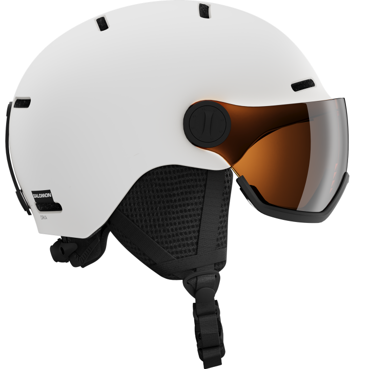 KASK NARCIARSKI SALOMON ORKA VISOR White 2027