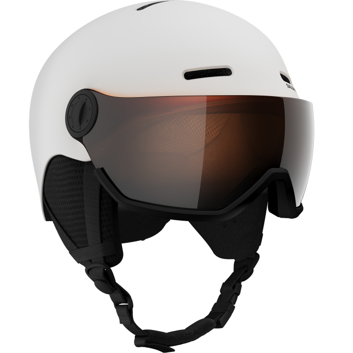 KASK NARCIARSKI SALOMON ORKA VISOR White 2027