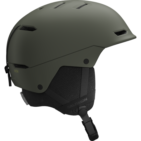 KASK NARCIARSKI SALOMON HUSK JR Castor Gray 2027