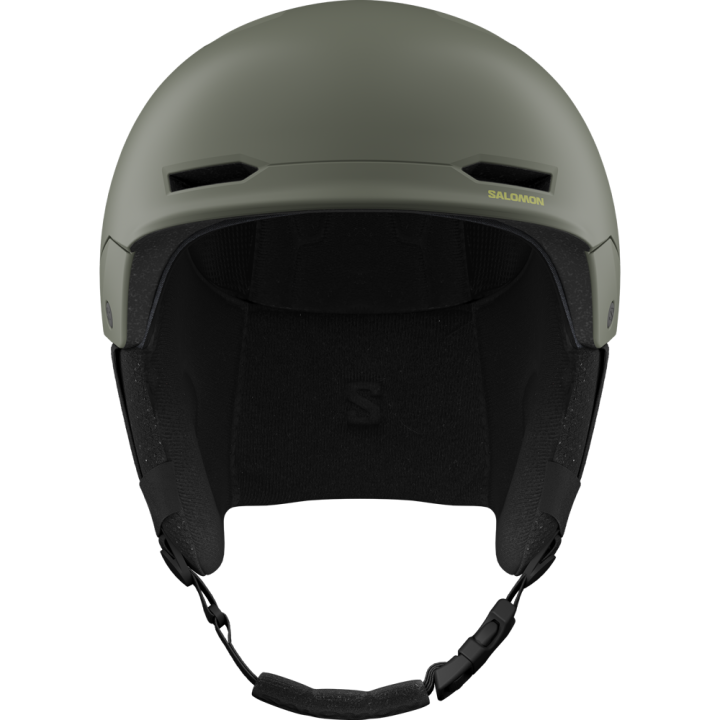KASK NARCIARSKI SALOMON HUSK JR Castor Gray 2027