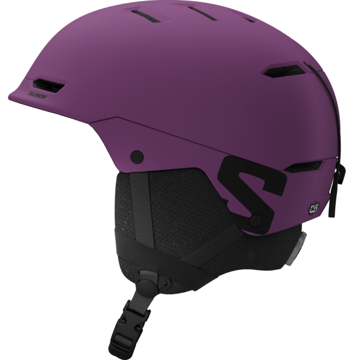 KASK NARCIARSKI SALOMON HUSK JR Pansy 2027