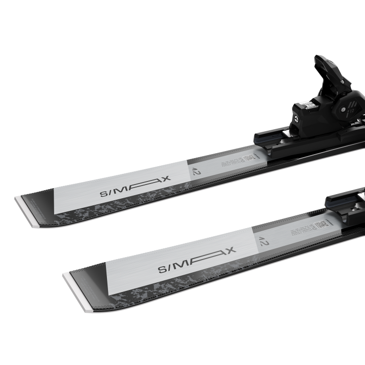 NARTY SALOMON S/MAX 12 + I12 GW Silver/Black 2027