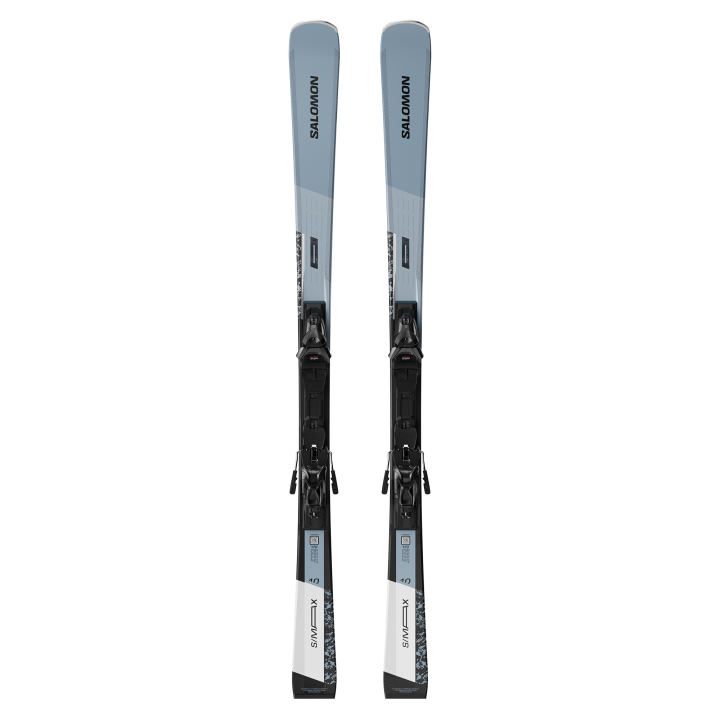 NARTY SALOMON S/MAX 10 + MI12 GW F80 Dusty Blue/Black 2027