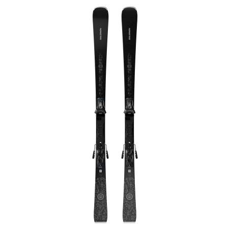 NARTY SALOMON S/MAX N°14 + MI12 GW F80 Black/Glitter 2027