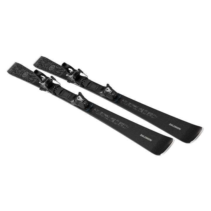 NARTY SALOMON S/MAX N°14 + MI12 GW F80 Black/Glitter 2027